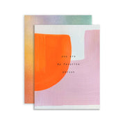 Favorite Person Card